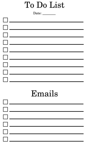 300x500 To Do List Vector Image Public Domain Vectors