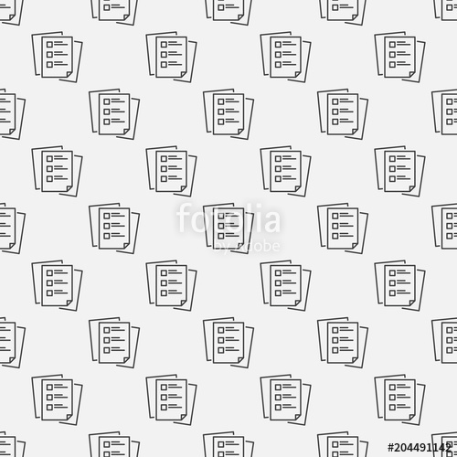 500x500 To Do List Vector Linear Seamless Pattern Stock Image And Royalty
