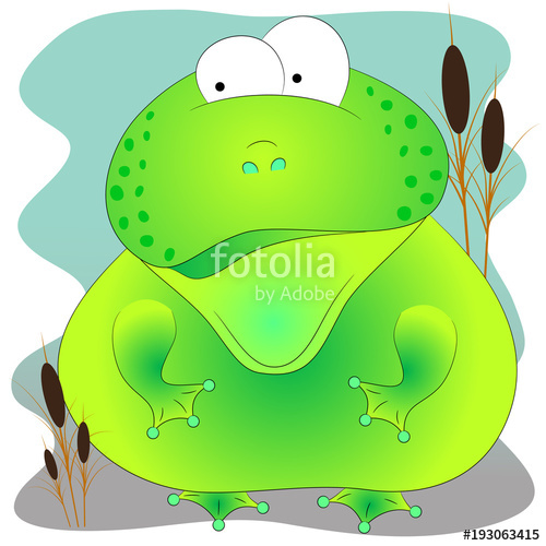 500x500 Green Cute Toad Stock Image And Royalty Free Vector Files On