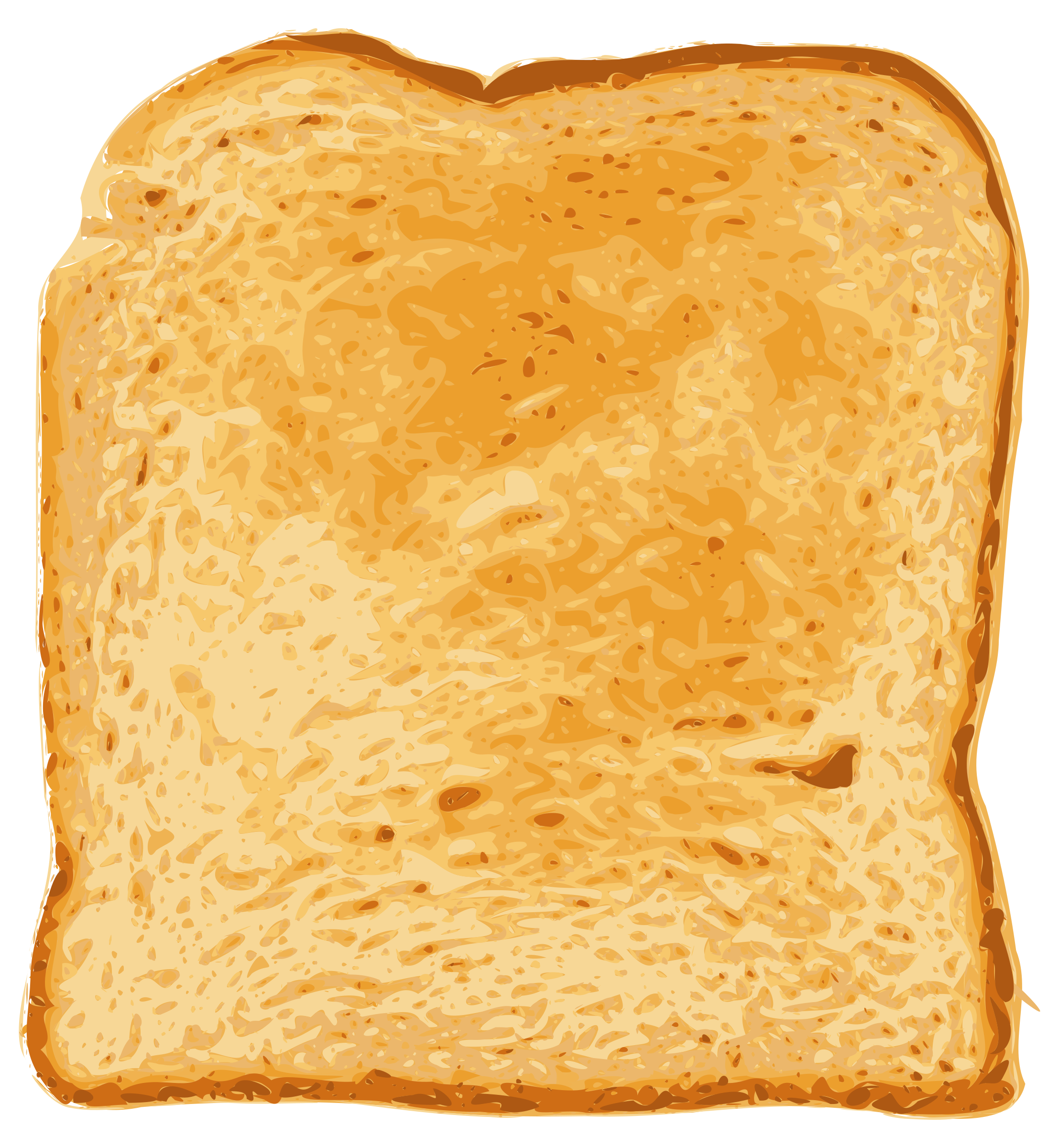 2215x2400 Toast Vector Clipart Image