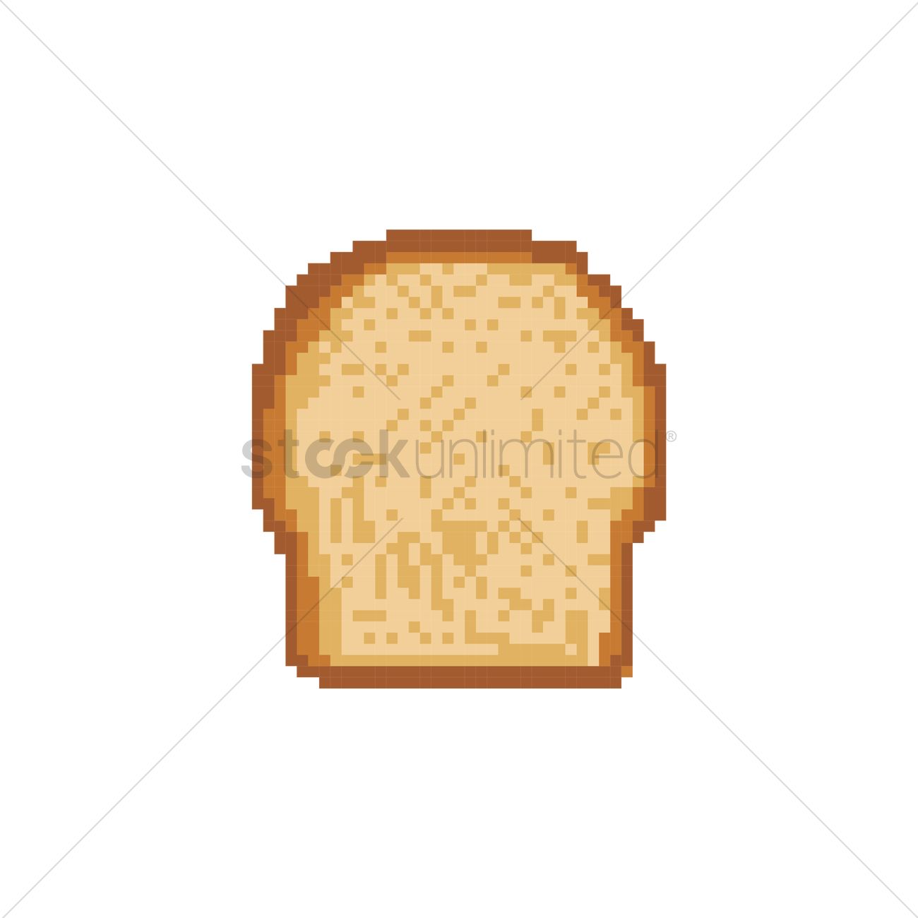 1300x1300 Bread Toast Vector Image