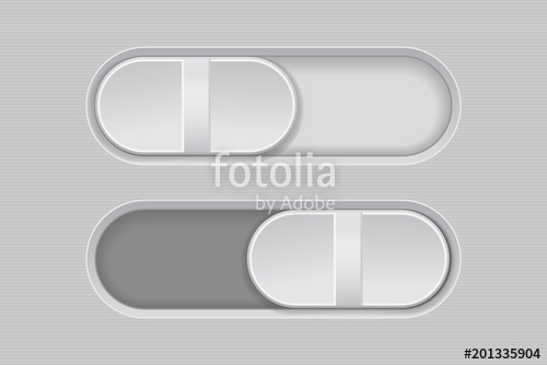 500x334 Toggle Switch Buttons. On And Off Gray Buttons Stock Image And