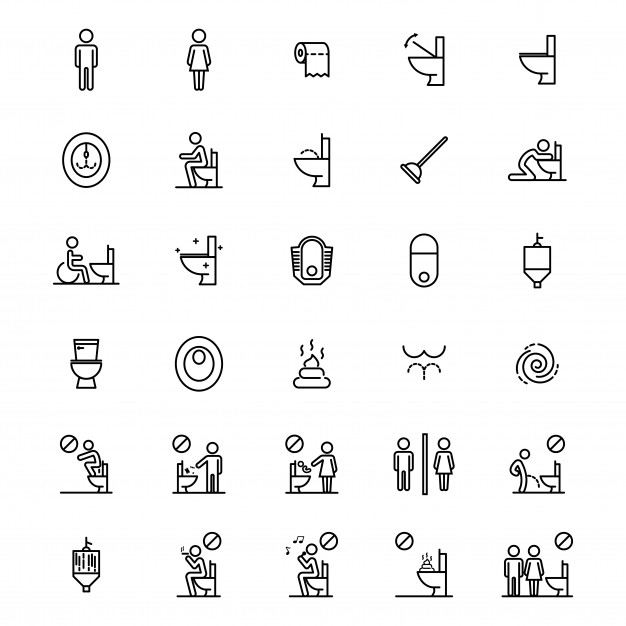 Toilet Icon Vector at GetDrawings | Free download