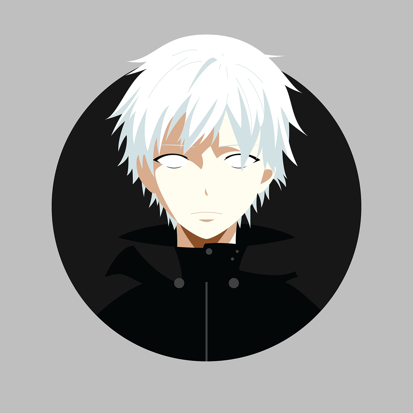 1400x1400 Anime Character Vector Portraits On Behance