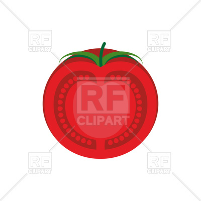 400x400 Tomato Slice Vector Image Vector Artwork Of Plants And Animals