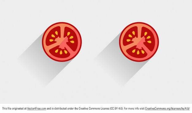 626x369 Vegetable Tomato Slice Vector Vector Free Download