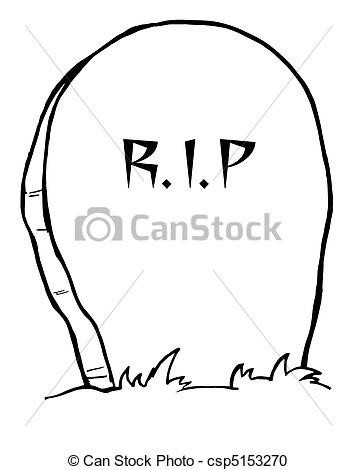 357x470 Tombstone Vector Clipart Csp5153270 Blank