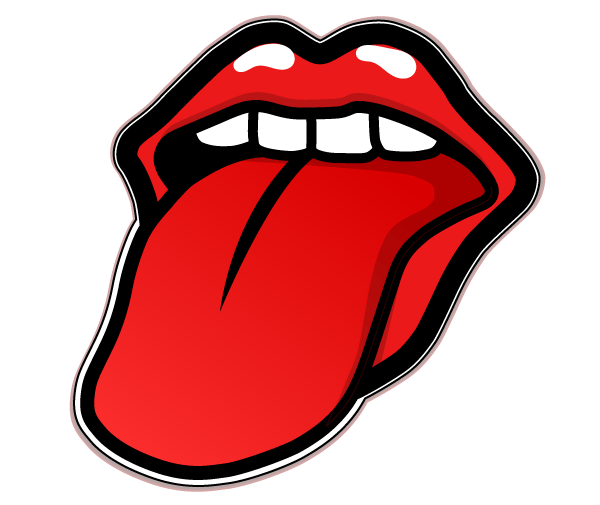 600x505 Rolling Stones Tongue Vector Free 123freevectors