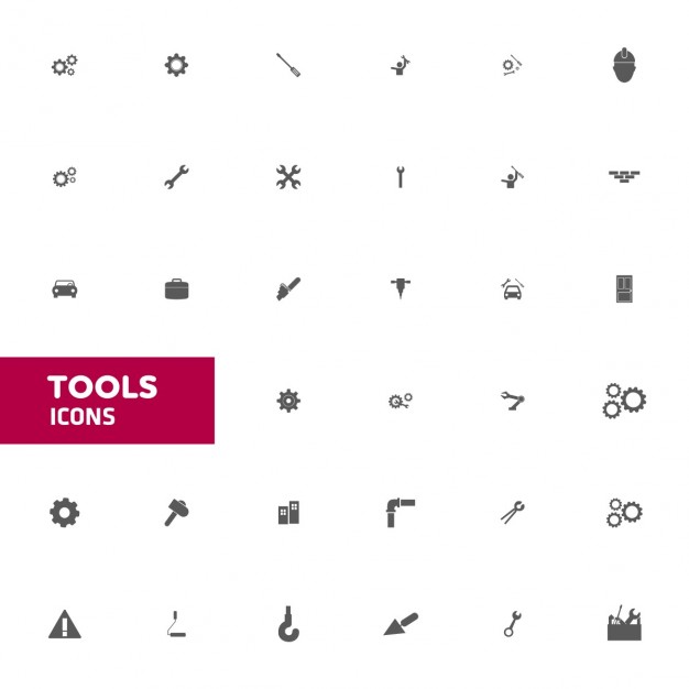 626x626 Tools Icon Set Vector Free Download
