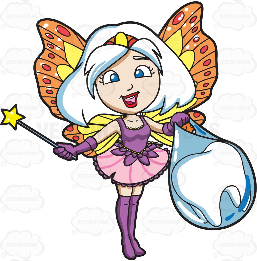1010x1024 Tooth Fairy Collection Clipart By Vector Toons