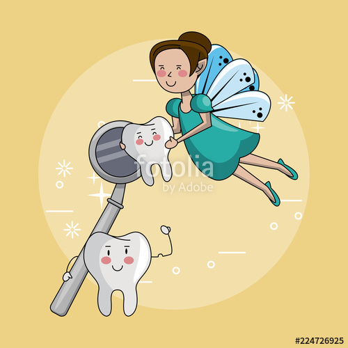 500x500 Tooth Fairy And Dental Care Stock Image And Royalty Free Vector