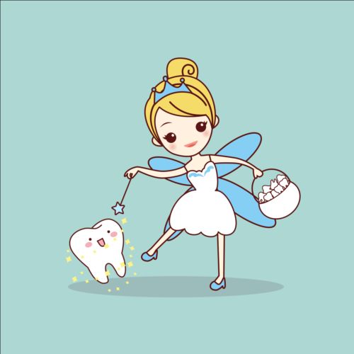 500x500 Cartoon Tooth Fairy Vector Material 03 Free Download