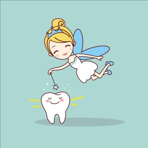 500x500 Cartoon Tooth Fairy Vector Material 05 Free Download