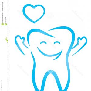 300x300 Royalty Free Stock Image Happy Tooth Vector Illustration Image
