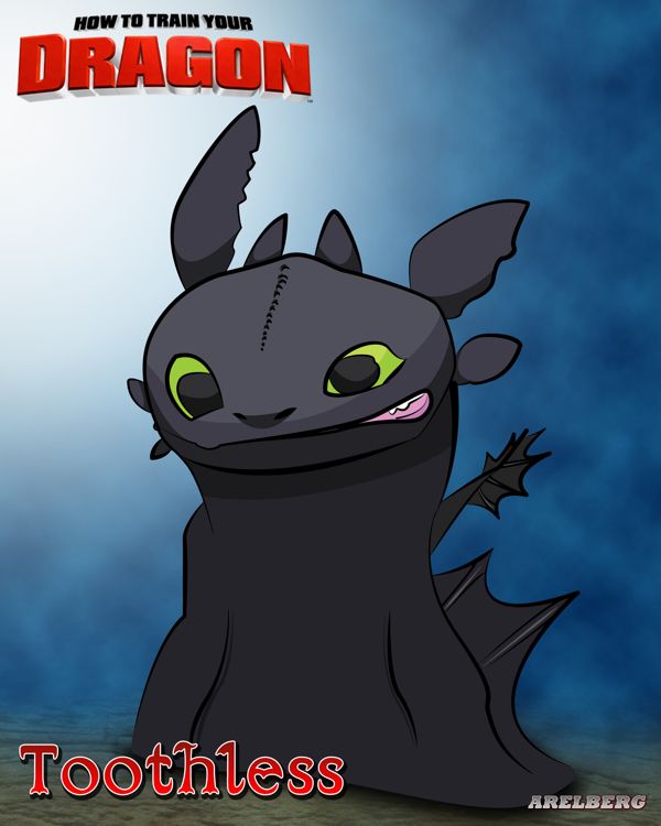 600x750 My Favorite Characters Vector Art (Toothless) By Are Lorenz