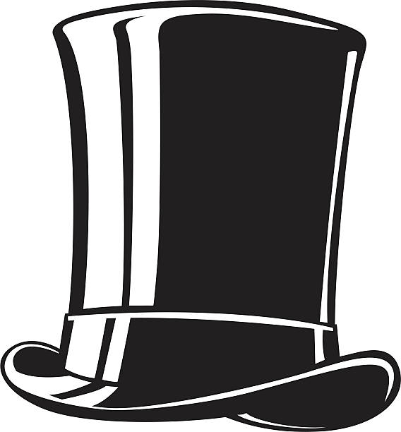 568x612 Top Hat Clipart Black And White Amp Top Hat Clip Art Black And White