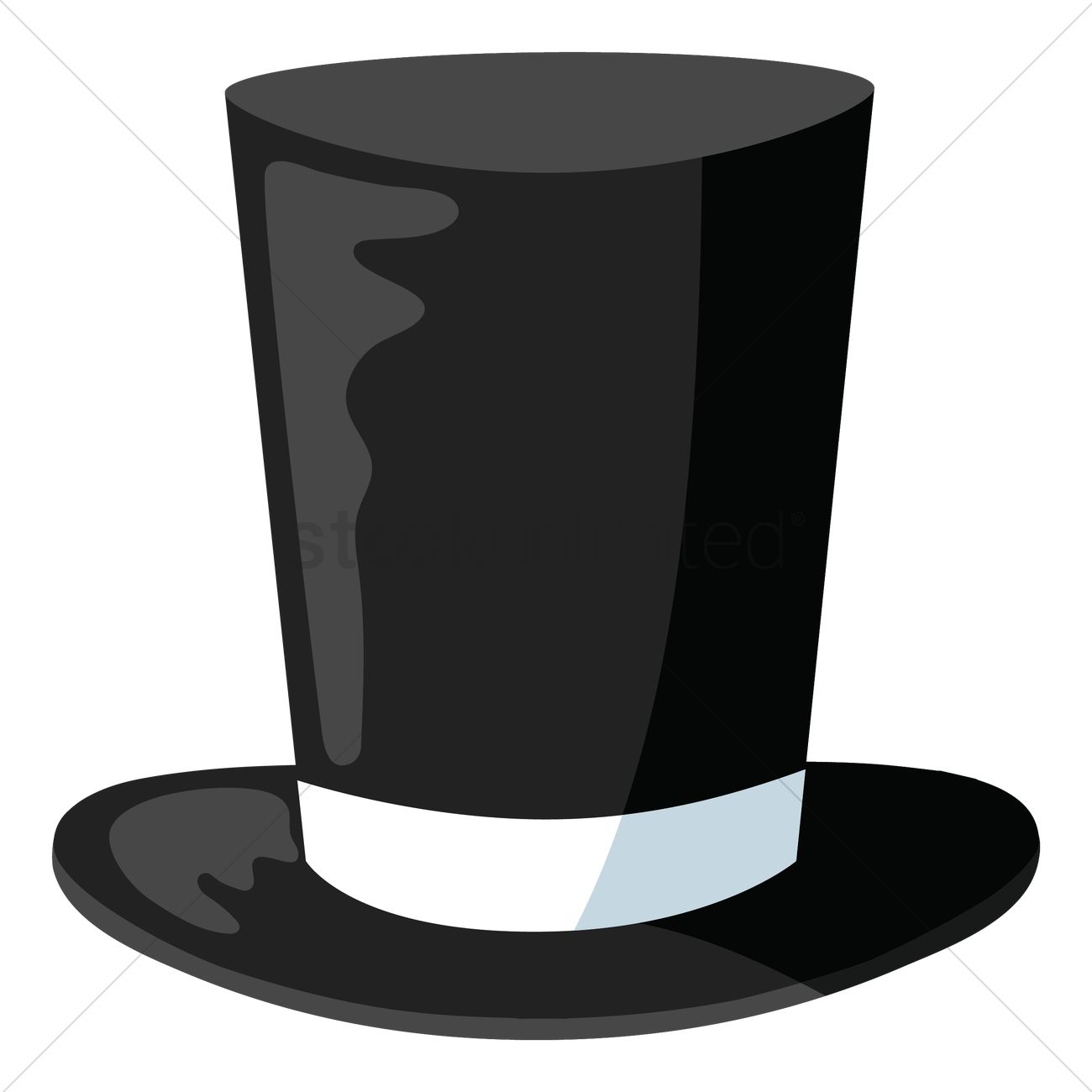 1300x1300 Top Hat Vector Image