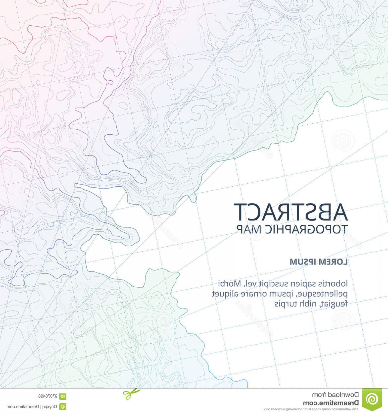 1560x1668 Stock Illustration Vector Poster Design Lines Contour Topographic