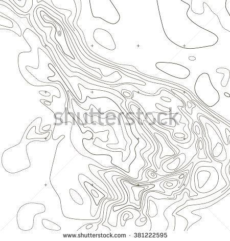 450x470 Topographic Map Vector Stock Vector Shutterstock Free Vector