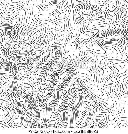 450x470 Topographic Map Background With Space For Copy . Line... Vector