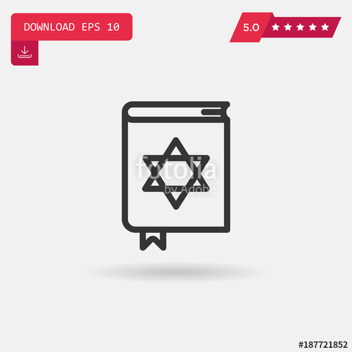 500x500 Torah Vector Icon Stock Image And Royalty Free Vector Files On