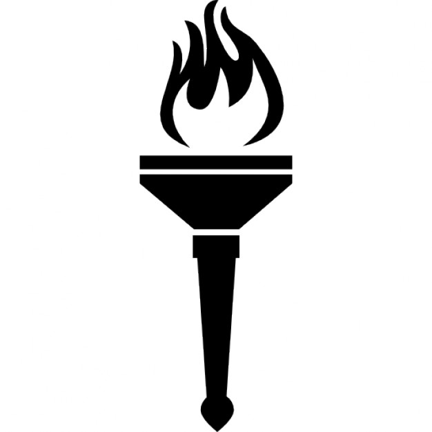626x626 Torch With Light Of Flames Icons Free Download