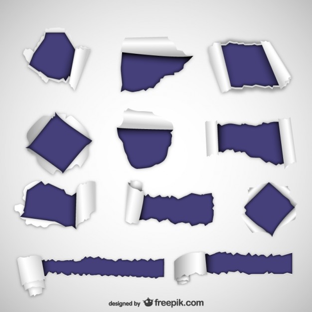 Torn Cloth Vector