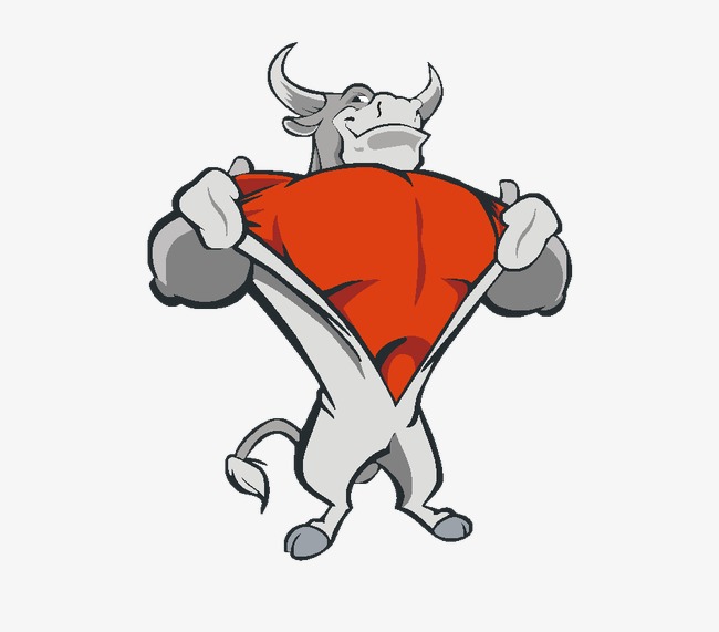 650x571 Buffalo, Cartoon, Torn Clothes Png And Vector For Free Download