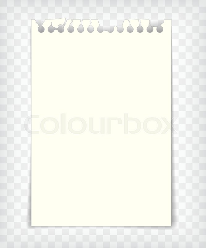666x800 Empty Notebook