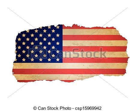 450x373 American Flag Clipart Ripped