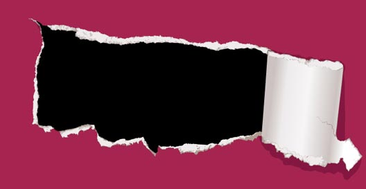 528x273 Torn Paper Vectors