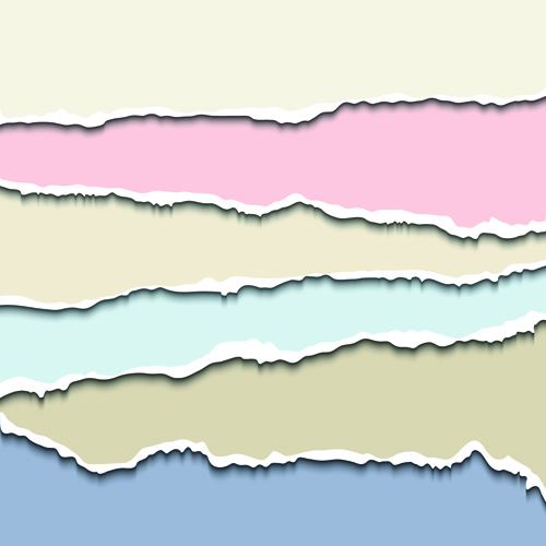 500x500 Layered Torn Paper Vector Background Material 03 Free Download