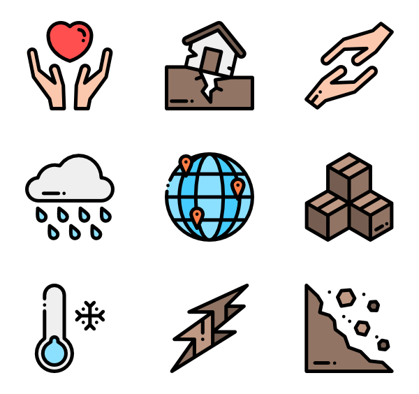 600x564 Tornado Icons