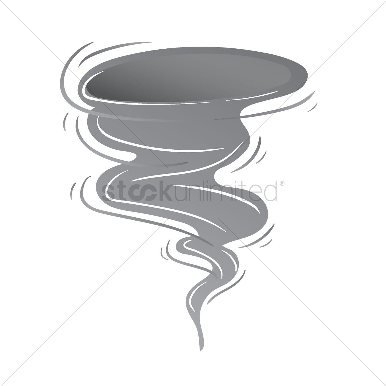 1300x1300 Tornado Vector Image