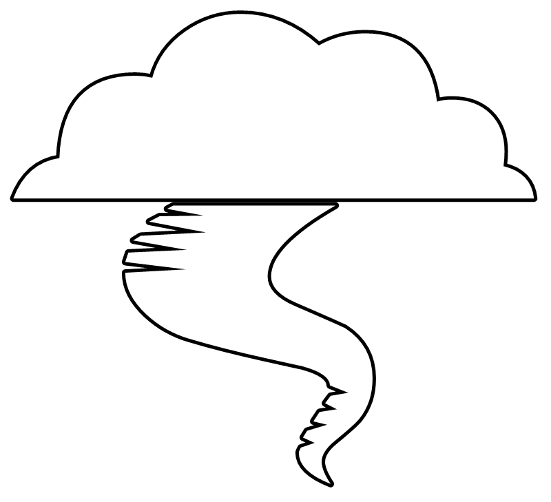 800x729 Tornado Free Vector 4vector