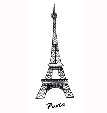 Torre Eiffel Vector at GetDrawings | Free download