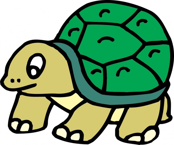 600x501 Vector Cartoon Tortoise Free Vector In Adobe Illustrator Ai ( .ai