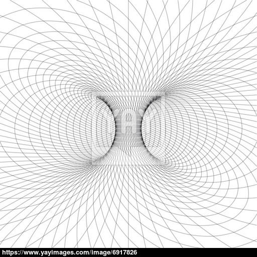 512x512 Torus (Donut) Wireframe Symbol Vector