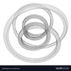 300x300 Torus Outline Rendering Of D Vector Rongholland