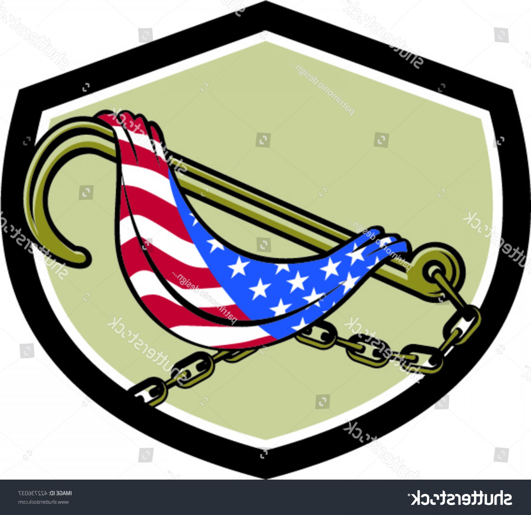 1800x1746 Illustration Towing J Hook Chain Draped Shopatcloth