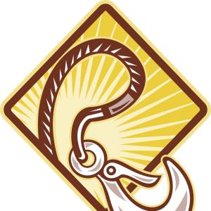 300x300 Tow Towing Hook Road Sign Vector Orangiausa