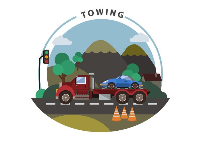 Towing Vector at GetDrawings | Free download