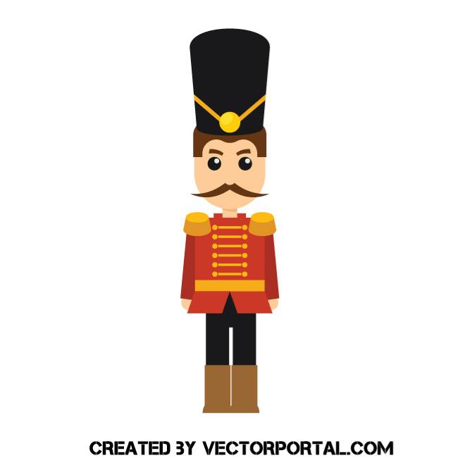 660x660 Toy Soldier Vector Image