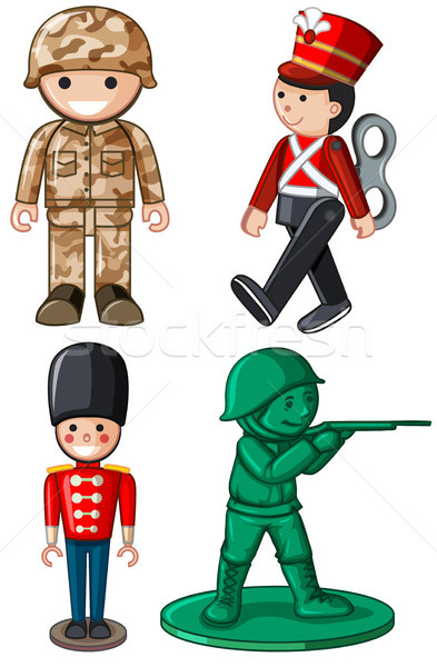 393x600 Different Designs Of Toy Soldiers Vector Illustration Daniel