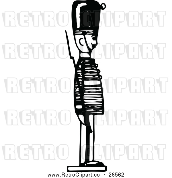 600x620 Vector Clip Art Of Retro Toy Soldier By Prawny Vintage