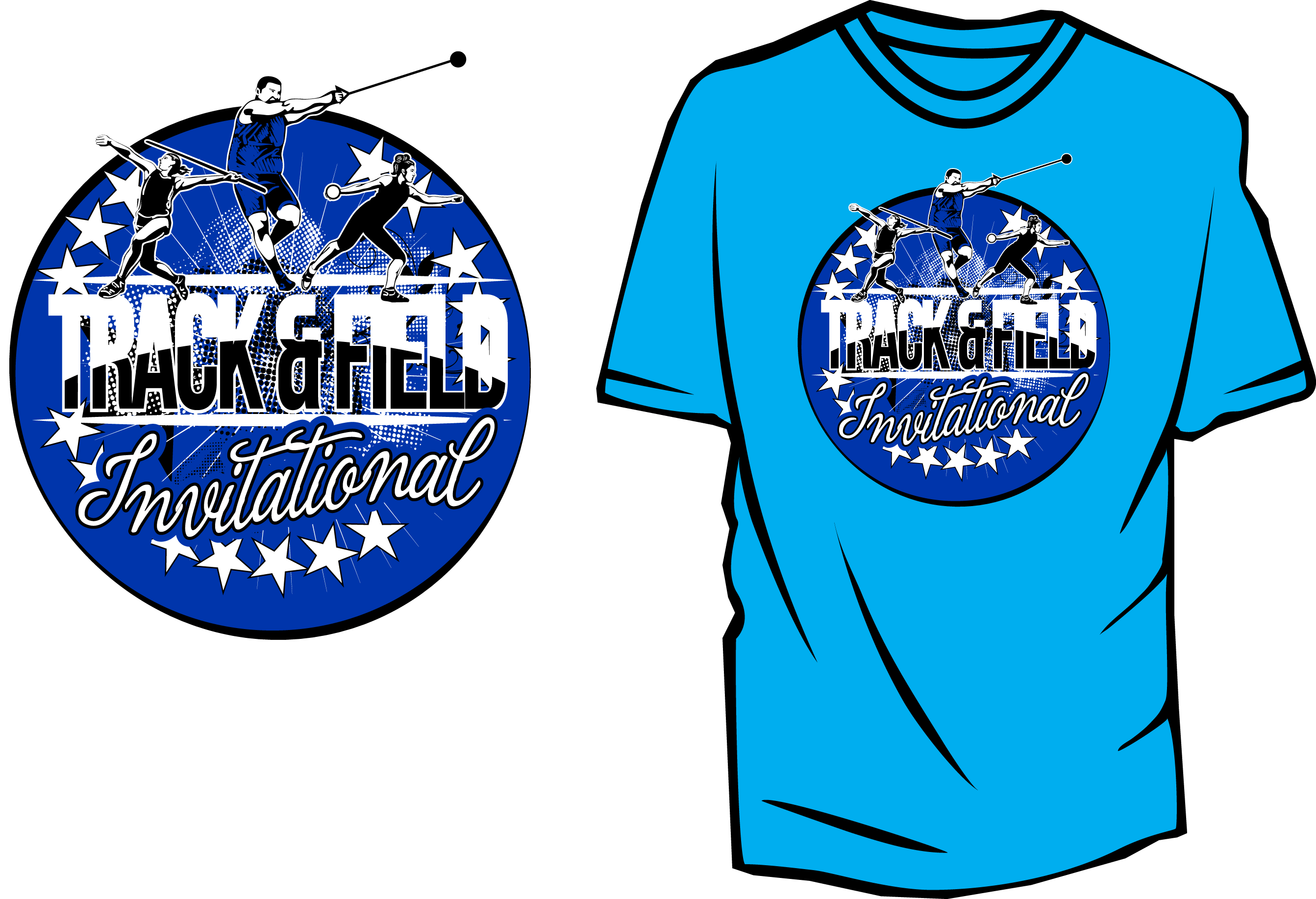 2685x1835 Track And Field Vector Design For Tshirt And Apparel Download