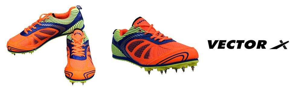 970x300 Vector X Bolt Spike Running Shoes Amazon.in Sports, Fitness