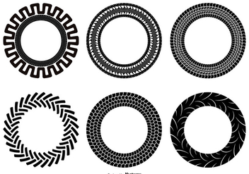 352x247 Set Of Tractor Tire Vector Free Vector Download 373827 Cannypic