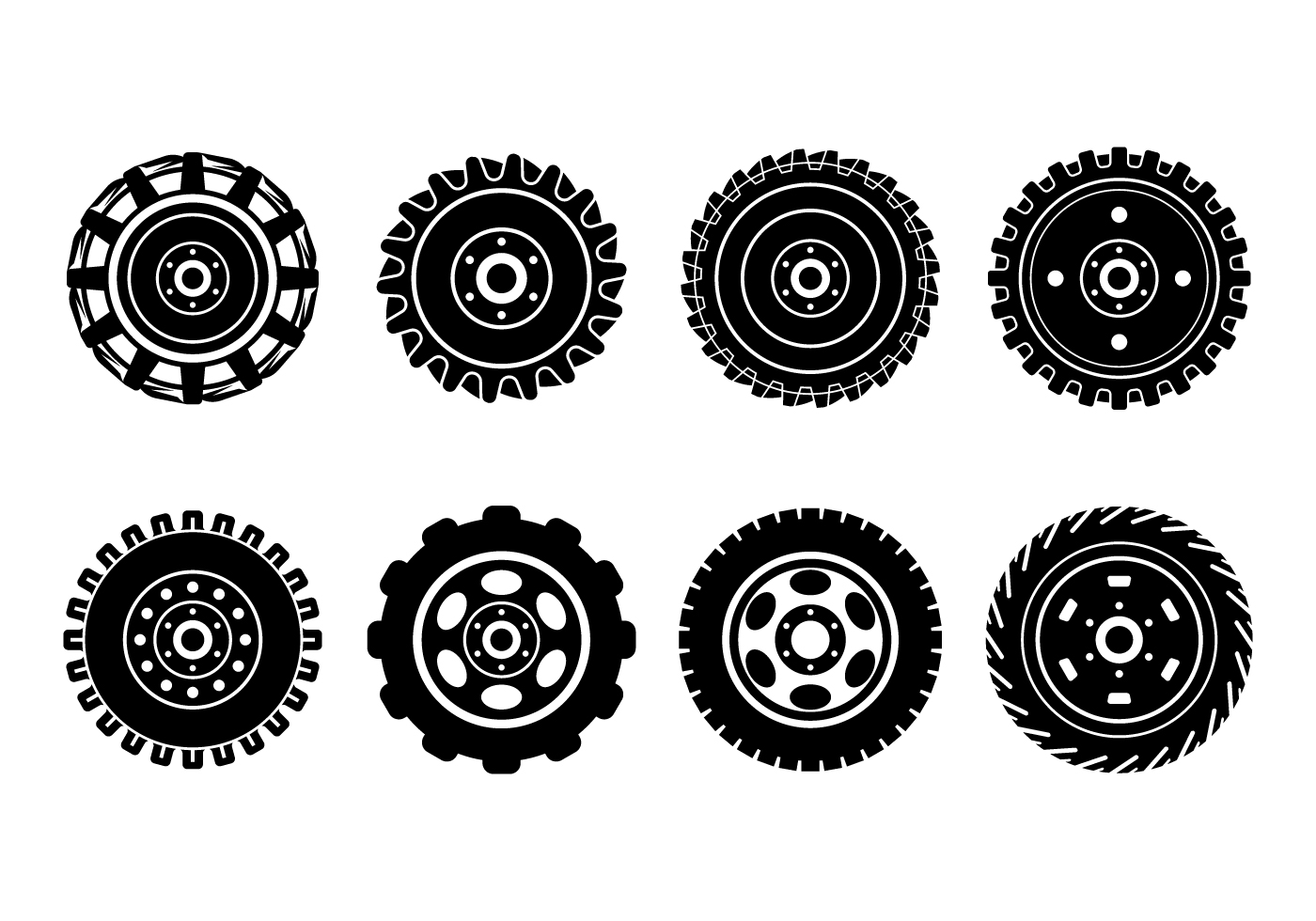 Tractor Tire Vector at GetDrawings | Free download