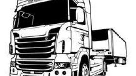 280x158 Clipart Tractor Trailer Truck All About Clipart